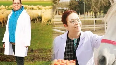 Türkiye’nin en büyük çiftliğini yönetem ''hanımağa''