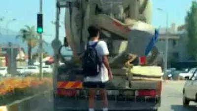 Fethiye'de patenle tehlikeli yolculuk!