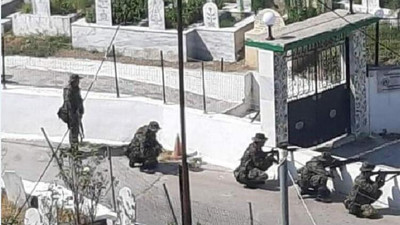 ''Korku tatbikatı''nın ardından Türkleri hedef gösterdiler