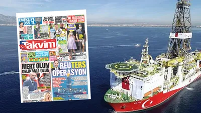 Takvim gazetesi Reuters'ı hedef aldı