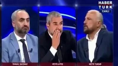Habertürk canlı yayınında ilginç anlar