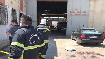 Gaziantep'te atölyede patlama