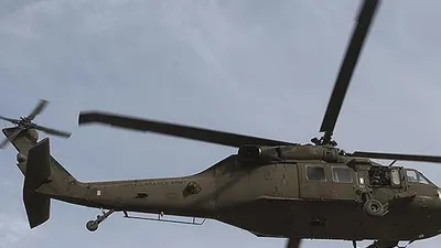 Suriye'de ABD helikopteri düştü