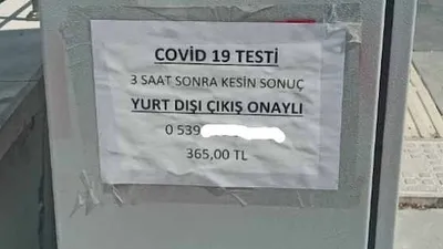 Koronavirüs testleri karaborsaya düştü!