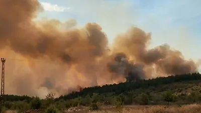 Çankırı ve Kastamonu'da orman yangını