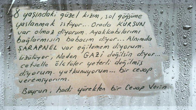 Kalbinde mermi parçası var ama gazi sayılmadı!