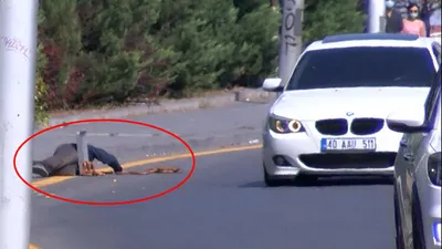 Bayılma numarasıyla insanları böyle kandırdı!