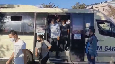 Koronavirüs minibüsleri yasak dinlemedi