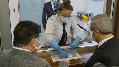 Türkiye'de ilk ''Akıllı Covid-19 Test Merkezi'' Ankara'da açıldı