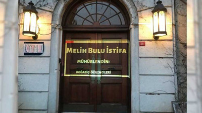 Boğaziçili öğrenciler rektör Melih Bulu’yu ''mühürledi''