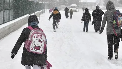 Elazığ'da yüz yüze eğitime kar engeli