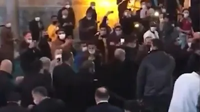 Ayasofya camiindeki bu görüntüler olay oldu! Erdoğan'ı gören...
