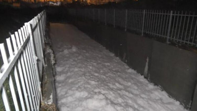 İstanbul'da vatandaşı korkutan manzara 