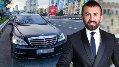 Ünlü iş adamının çakarlı aracı trafikten men edildi