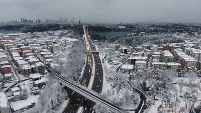 ''1987'' tahmini tutmadı! İşte İstanbul'da ilçe ilçe kar kalınlıkları
