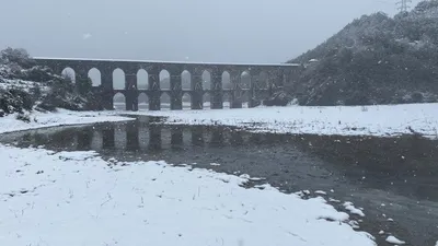 İstanbul'da barajlara kar dopingi!