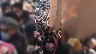 Bu görüntüler olay oldu: ''AK Parti otobüslerle insanları böyle taşıdı!''
