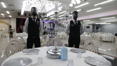 Düğün salonlarında ''gizli davetli'' dönemi başlıyor