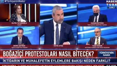 Habertürk canlı yayınında olay var: ''Bana dikte edemezsiniz''