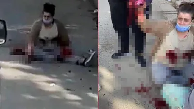 Eski karısını sokak ortasında defalarca bıçakladı!