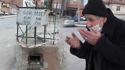 Çorum'da ''Garip Dede'' türbesindeki mezar boş çıktı