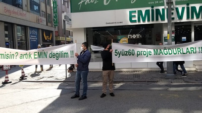 Eminevim mağdurları eylemde!