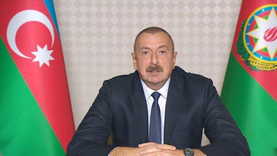 Aliyev'den Erdoğan'a taziye mesajı