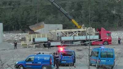 Vinç operatörü feci şekilde can verdi