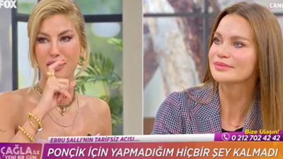 Ebru Şallı hem ağladı hem ağlattı
