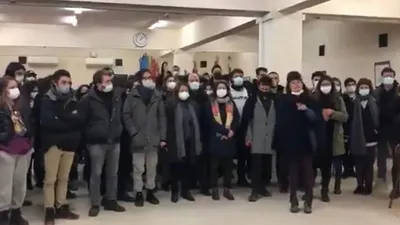 Boğaziçililer şimdi de kampus nöbetine başladı