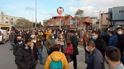 Metroda yangın paniği!
