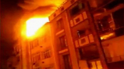 İstanbul'da korku dolu anlar
