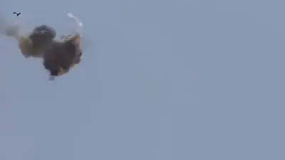 Suudi jeti, Husilere ait ''drone''u böyle vurdu