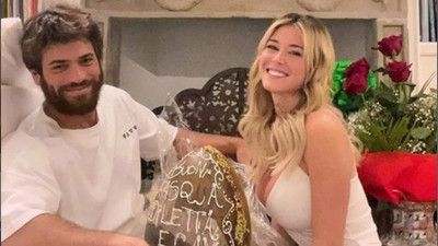 Can Yaman ve Diletta Leotta çiftinin evinden ilk fotoğraf geldi