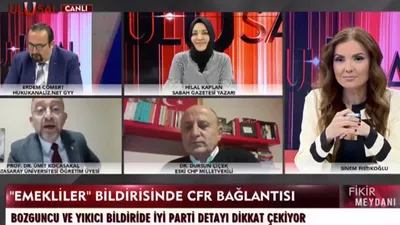 Ümit Kocasakal'dan canlı yayında Hilal Kaplan'ı da stüdyoyu da şoke eden çıkış!