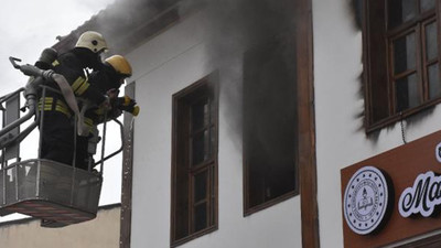 Masal Evi'nde korkutan yangın!