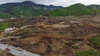Ordu Şehir Hastanesi inşaatı böyle görüntülendi