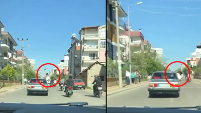 Asker uğurlama konvoyunda havaya açılan ateş pahalı patladı