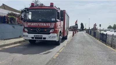 Pendik Marina'da yangın paniği