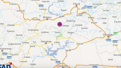 Malatya Pütürge 3.9 ile sallandı