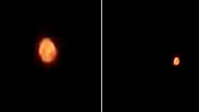 Gökyüzünde esrarengiz cisim paniği