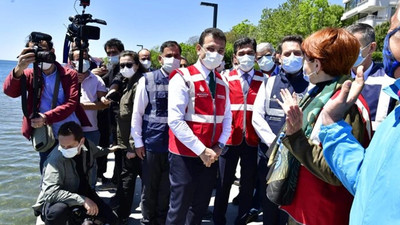 Akşener ve İmamoğlu'nun konvoyunda tartışma çıktı
