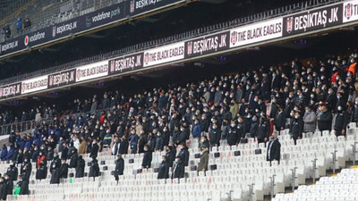 Beşiktaş taraftarı tam kapanmada stadyuma akın etti!