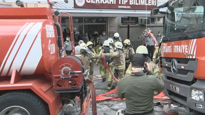 İstanbul Üniversitesi Tıp Fakültesi'nde yangın