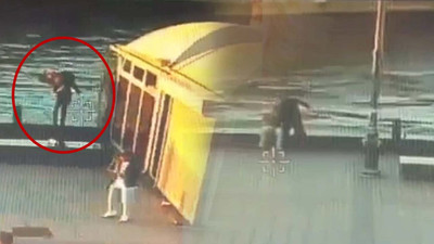 İstanbul'un göbeğinde cinayet: Hiç tanımadığı kişiyi denize atarak öldürdü