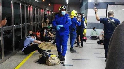 Metro trenleri çarpıştı: 213 yaralı
