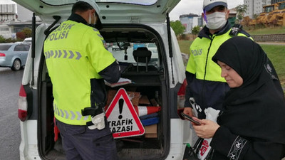 Maske takmadığı için ceza yiyen kadın bakın ne yaptı!