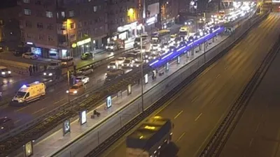 İstanbul'da zincirleme kaza