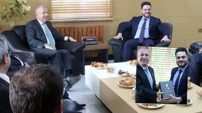 Prof. Dr. Ümit Özdağ’dan BTP liderine ziyaret