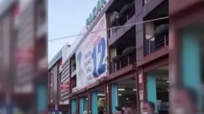 Çocuklarını göremeyen babanın intihar girişimi kamerada